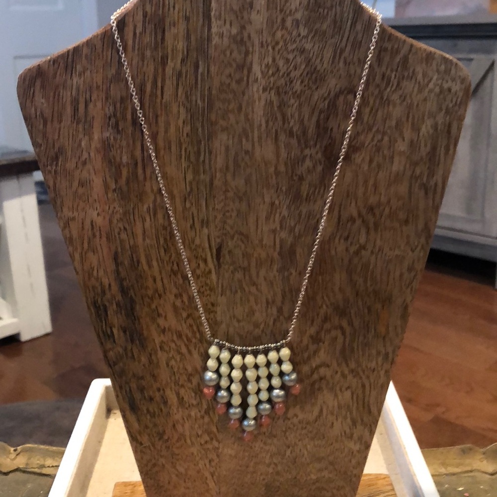 Bead for Life HOPE Peach/Burnt Sienna Necklace